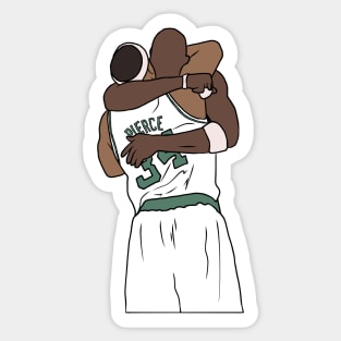 Pierce and KG Celebration Sticker